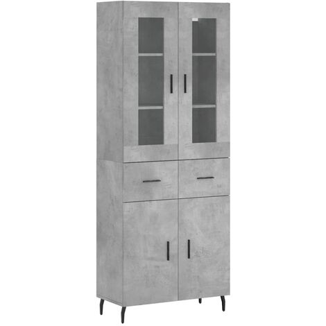 Credenza ModernaMadia Da CucinaMobile BuffetArmadio Da Cucina Grigio