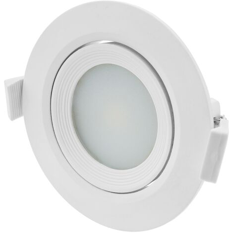 Cablemarkt Luce Led Da Incasso Rotondo W K In Bianco Freddo