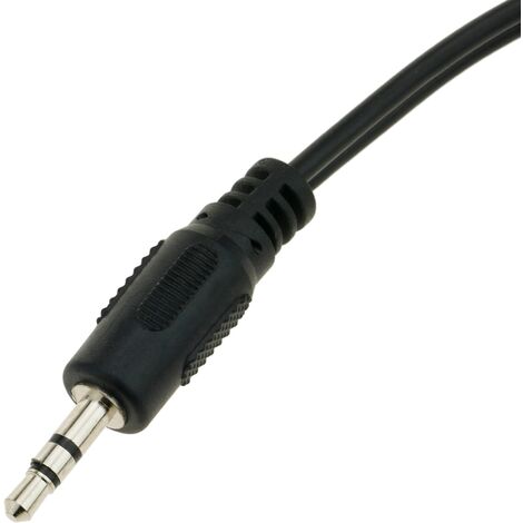 Cablemarkt Duplicatore Con Due Connettori Jack Femmina Da Mm A Un