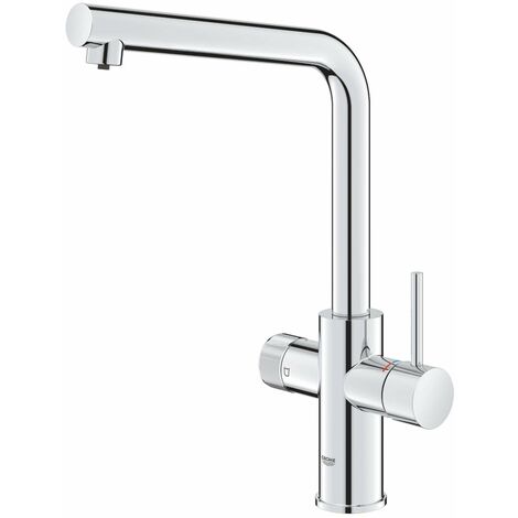 Grohe Blue Pure Mitigeur D Vier Avec Fonction Filtrante Chrome