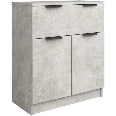 Vidaxl Buffet Gris B Ton X X Cm Bois D Ing Nierie