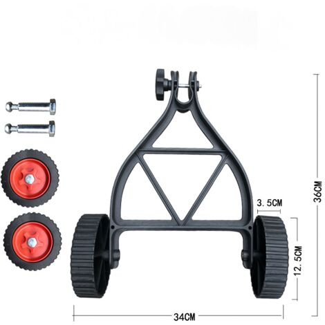 Roues De Support Pour Coupe Bordures Roues De Support Ajustables