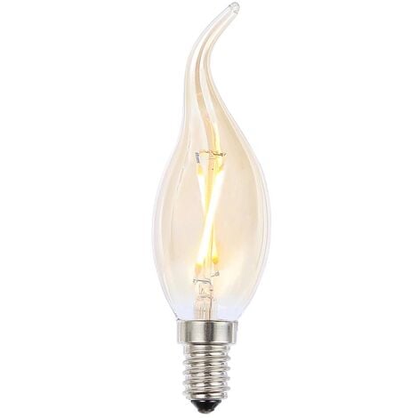 Litecraft Light Bulb W E Small Edison Screw Led Warm White Gold Tinted