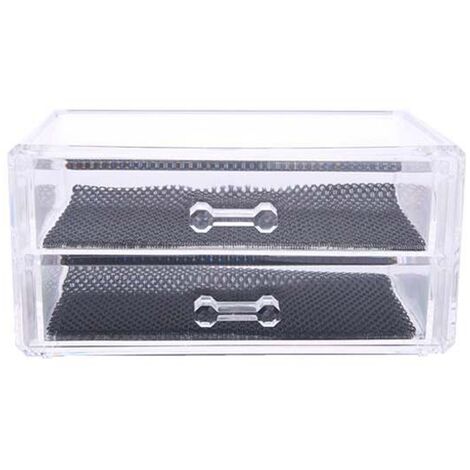 Tiroirs Transparents Organisateur De Maquillage Porte Rouge L Vres