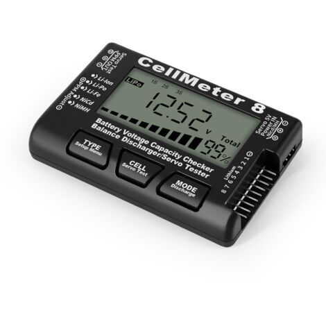 Rc Cellmeter Digital Battery Capacity Checker Controller Tester