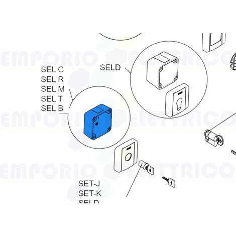 came Ersatzteil des externen Gehäuses des Schalters selc 2pz 88006 0046