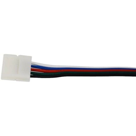 Connecteur rapide pour ruban LED RGBW 12mm avec câble