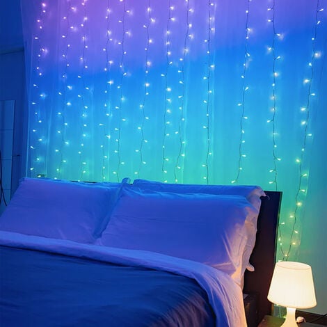 Twinkly Curtain App Gesteuerter Led Lichtervorhang Mit Rgb W