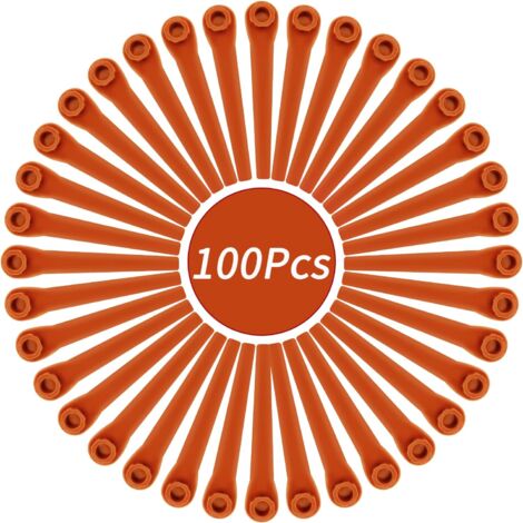 Lot De 100 Lames De Rechange PA6 RotorCut Compatibles Avec Le Coupe