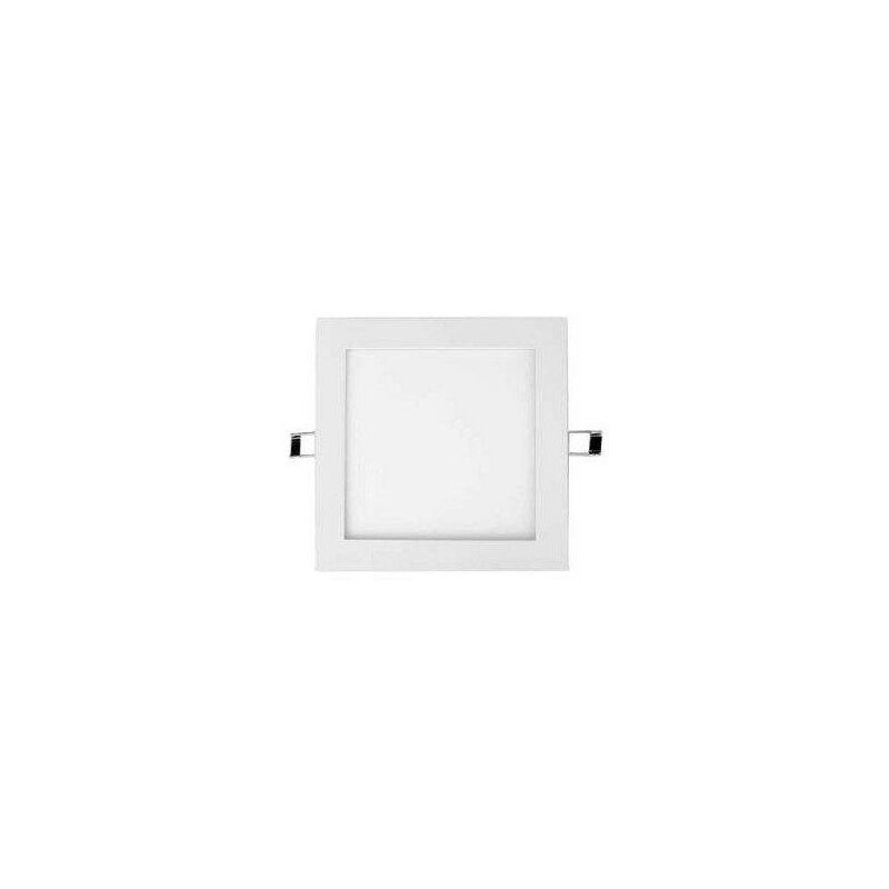 Downlight Led Empotrar Cuadrado W Luz Blanca K Acabado Blanco