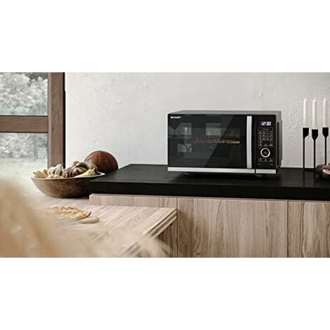 Sharp Yc Qc Ae B Microondas Convecci N Con Grill Tecnolog A