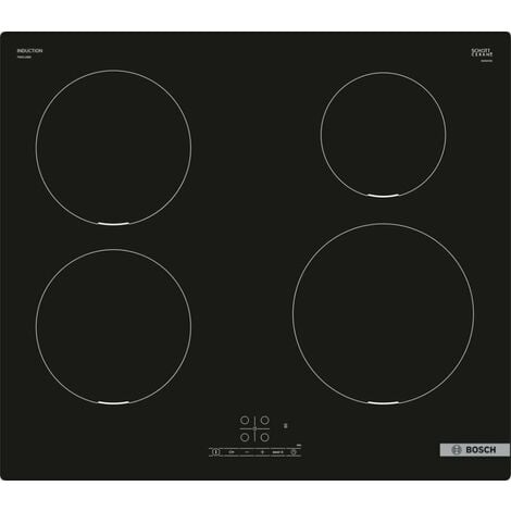 Bosch Pie Bb E Hobs Negro Integrado Cm Con Placa De Inducci N