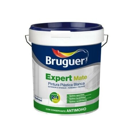 PINTURA PLAST MATE EXT BL EXPERT BRUGUER 15 LT