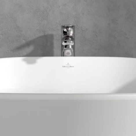 Mitigeur Lavabo Sur Lev Villeroy Et Boch O Novo Start Avec Vidage Push