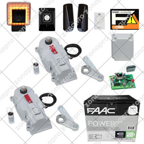 Faac Power Kit Automatizaci N Para Cancelas Batientes