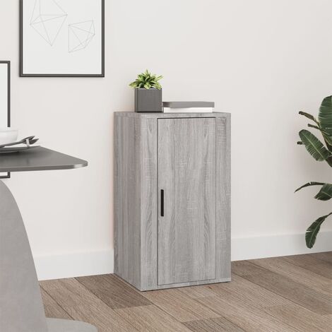 Sideboard Kommode Küchenschrank Aufbewahrungsschrank Grau Sonoma