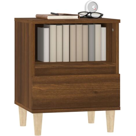 Er Set Nachttische Nachtschr Nke Sideboards Braun Eichen Optik