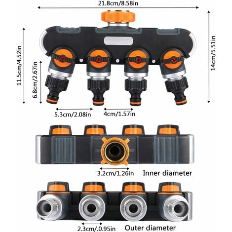 Distributeur Voies S Parateur De Tuyau D Bit D Eau R Glable Et