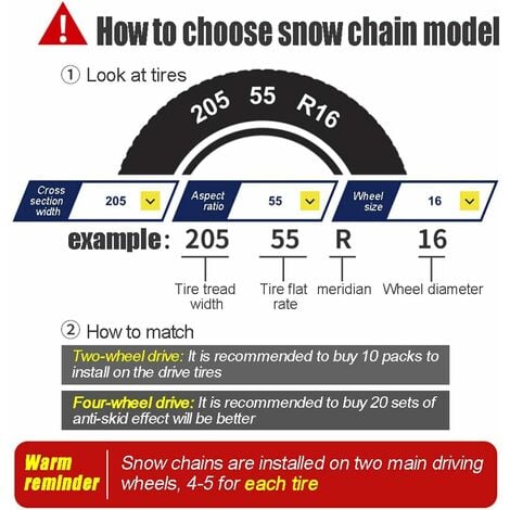 Chaine Neige Automatique Chaine Neige Easy Grip Chaine Voiture Neige