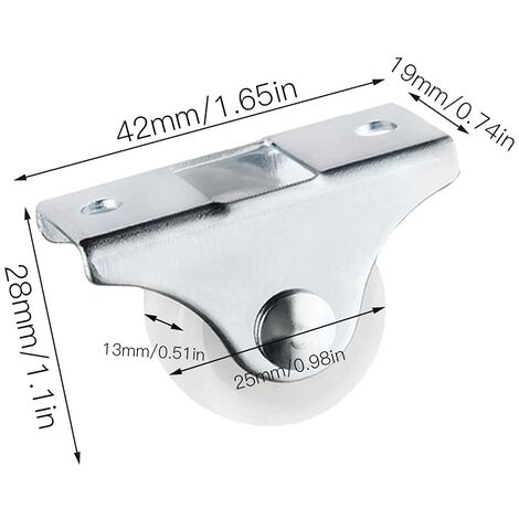 Pi Ces Petite Roulettes Pour Meubles Roulettes Directionnelles Mini