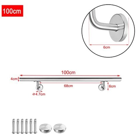 Tube Et Barre M Tallique Courante Cm Garde Corps Inox Ext Rieur