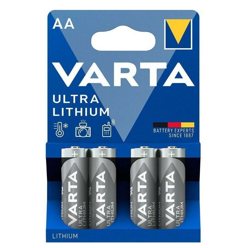 Batteria Stilo Aa Varta Li Ion 1 5v 4 Pezzi 06106301404