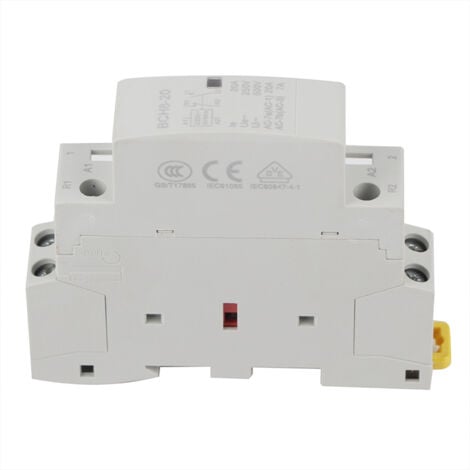 Jeffergarden 2P Contacteur AC Domestique DIN Rail 220V 230V 50 60Hz