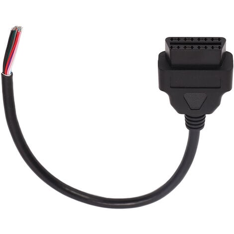 Jeffergarden Adaptateur De Cble Obd Cm Pi Ces Broches Mle