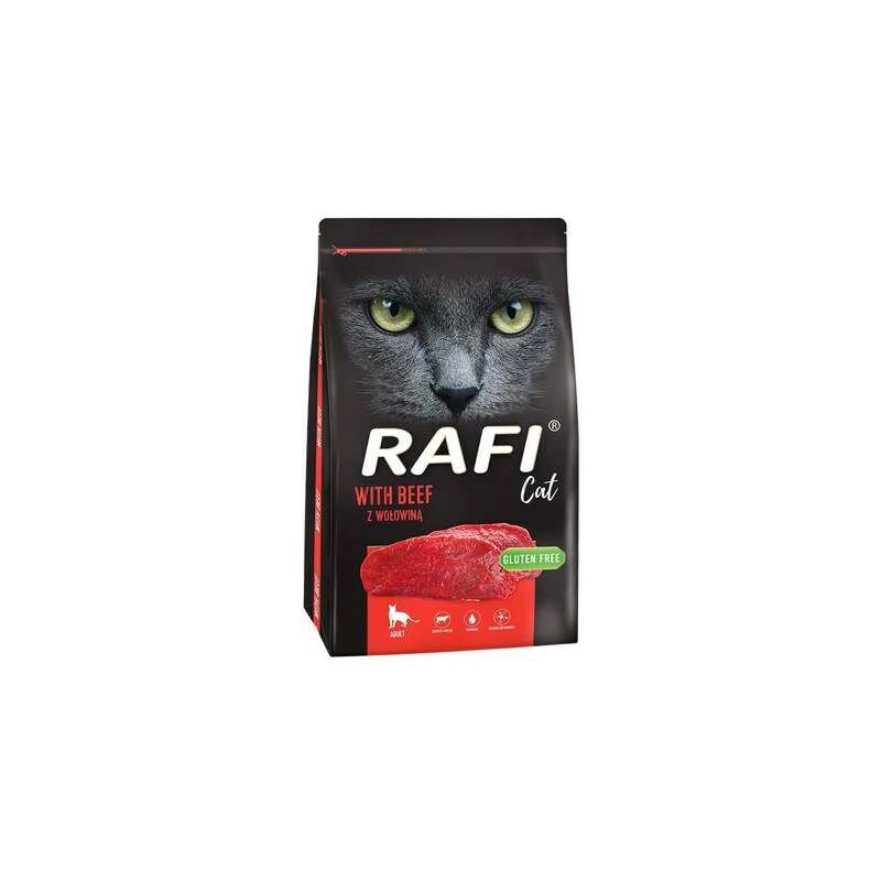 DOLINA NOTECI Rafi Chat Au Boeuf Croquettes Pour Chats 7 Kg