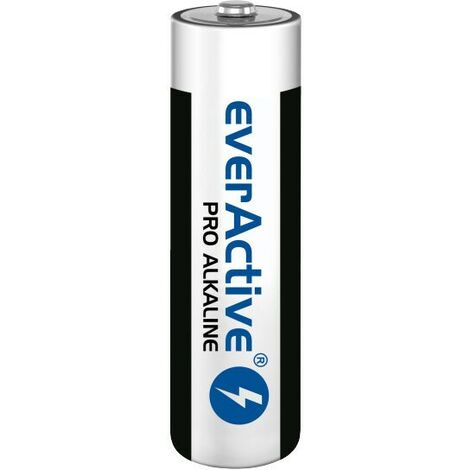 Piles alcalines everActive Pro Alkaline LR6 AA emballage rétractable