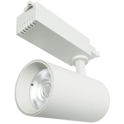 Foco LED para Carril ProFast Blanco 30W Monofásico Blanco Frío 6000K