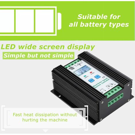 Ej Life Régulateur de Tension contrôleur de Charge contrôleur Hybride