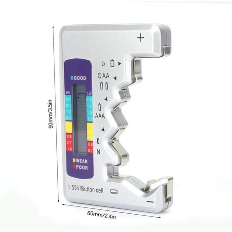 Ej Life Testeur De Batterie Num Rique Outil De Mesure Du V Rificateur