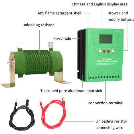 Ej Life Contr Leur De Charge Hybride Solaire Olien V V Avec