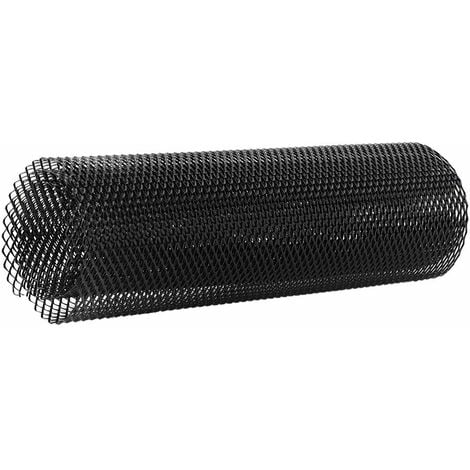 Ej Life Grille 1x33cm Universelle Noir En Alliage D Aluminium Grille De