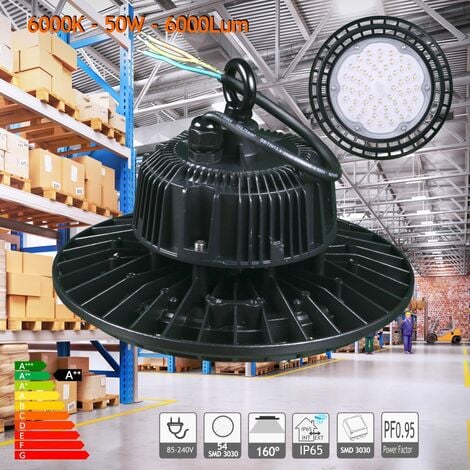 Jandei Ufo Led High Bay W Blanc K Pf Entrep T Hangar