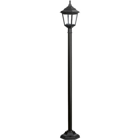 Colonne Classique CLIC CLAC 4 Smooth IP44 E27 42W 1910mm Noir