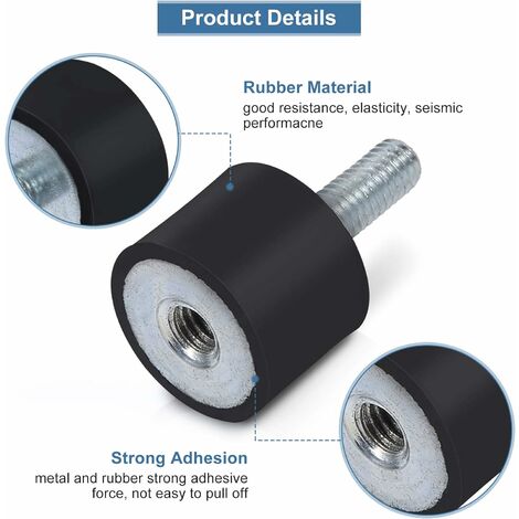 Supports D Amortisseur En Caoutchouc Ensemble De Supports D Isolateur