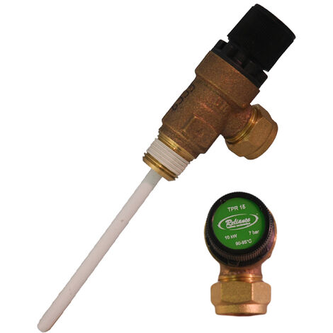 Potterton 7 Bar Pressure Temperature Relief Valve