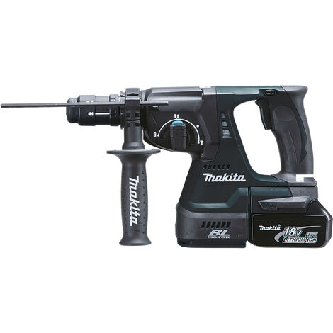 Makita Akku Kombihammer DHR243RTJB Black Edition 18V 2x 5 0 Ah Akkus