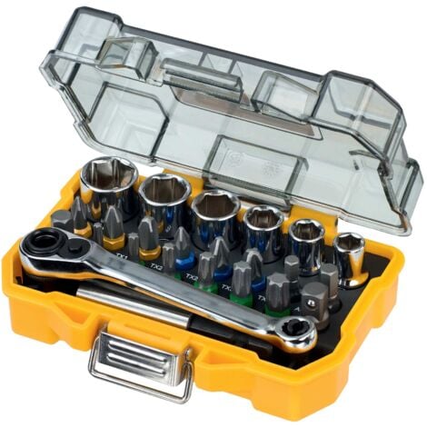 Dewalt Bit Und Ratschen Set Tlg Dt Qz