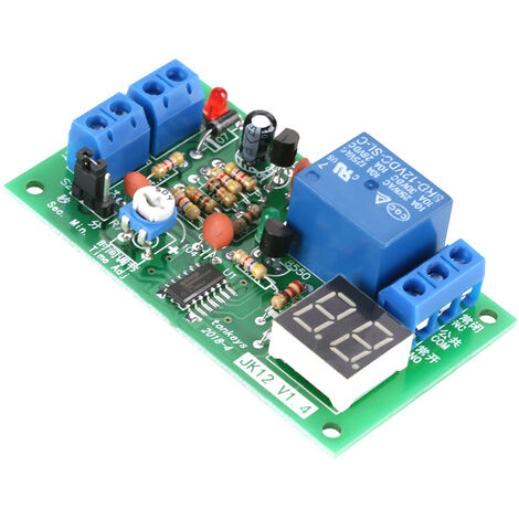 TONYSA Module de minuterie réglable Relais temporisé 12v Module de