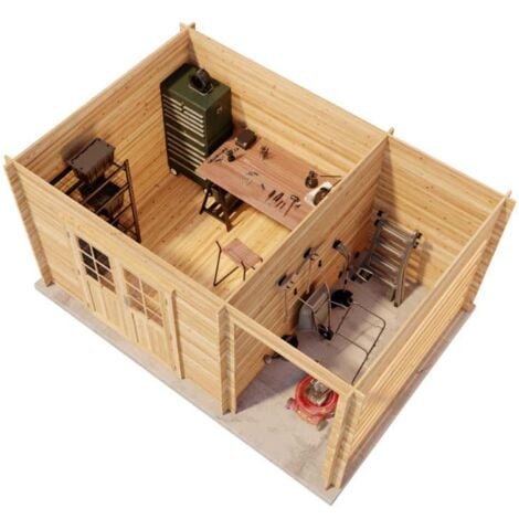 Alpholz Pultdach Gartenhaus Modell Maria 28 Compact Gartenhaus Aus Holz