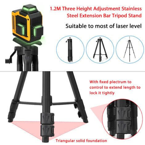Eosnow Niveau Multifonctionnel Lignes Tr Pied T Lescopique De