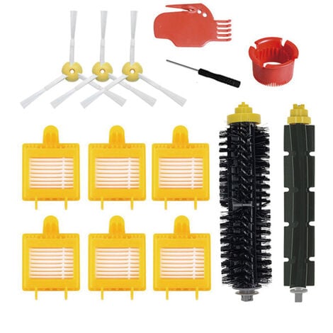 Rempla Ant Kit Brosses Secours D Accessoires Pour Irobot Roomba S Rie