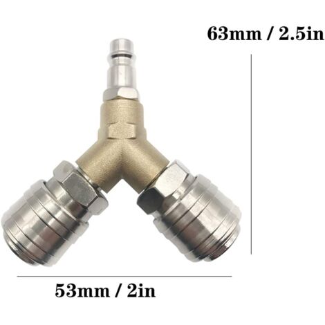 Distributeur d air Comprimé Raccord dair Comprimé 1 4 Connecteur d air