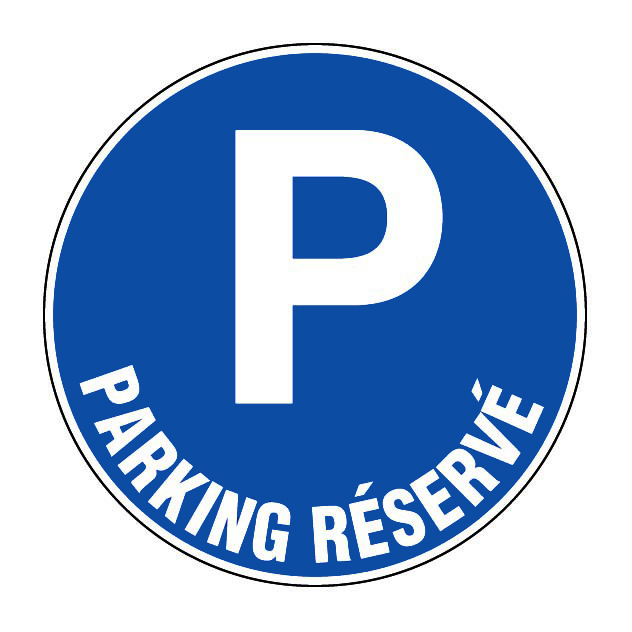 Panneau Parking R Serv Rigide Mm