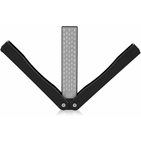 400 600 Aiguiseur Couteau Grit Pliant Double Face Diamant Pierre à