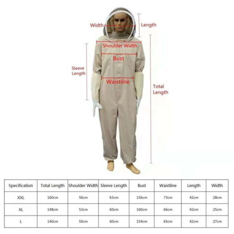 Combinaison D Apiculteur Professionnelle Avec Voile Autoportant L Marron