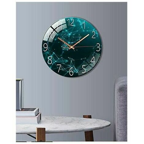 Horloge Murale Radio Silencieuse Horloge Murale Design Moderne Horloge